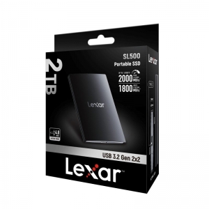 Lexar SL500 Portable SSD Up to 2000MB/s Read and 1800MB/s Write