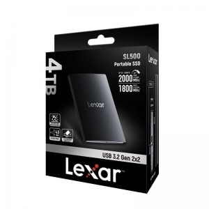 Lexar SL500 Portable SSD Up to 2000MB/s Read and 1800MB/s Write