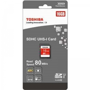 Toshiba SDHC UHS-I SD Card Capacity:16GB