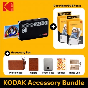 Kodak Instant Mini 2 Retro Cartridge + Accessories Bundle