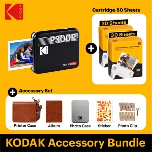 Kodak Instant Mini 3 Retro Cartridge + Accessories Bundle