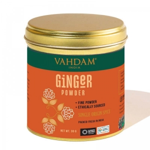 Vahdam Single Origin Spice Ginger Powder 30g