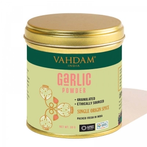 Vahdam Single Origin Spice Garlic Powder 30g