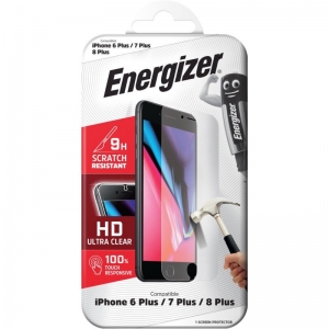 Energizer Glass Screen Protector For iPhone 6+/7+/8+